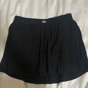 ALO Yoga Black Circle Skirt